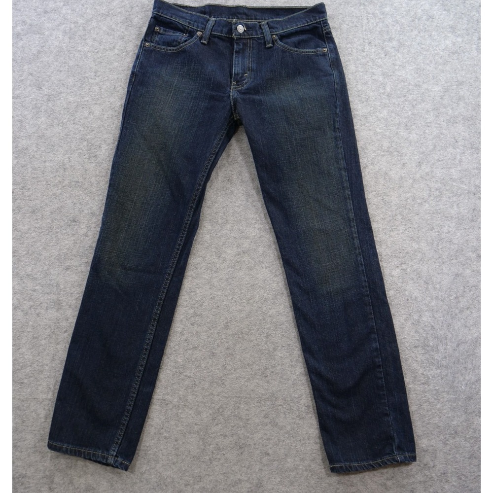 Levis 511 Jeans Mens 30  Dark Wash Slim Fit Straight Leg Denim Pants Mid Rise